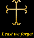 Least we forget cross
