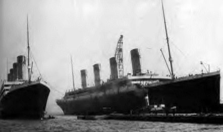 olympic and titanic slipways